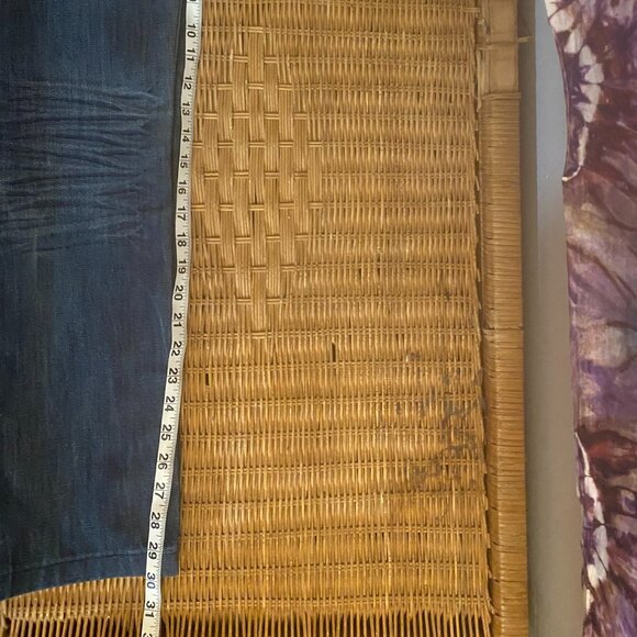 🤗182-You Are Creative 💖Vintage Handpainted Jeans - Picture 8 of 11